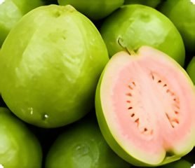 Fresh guavas sliced open, part of Nehjit Agro post-harvest solutions